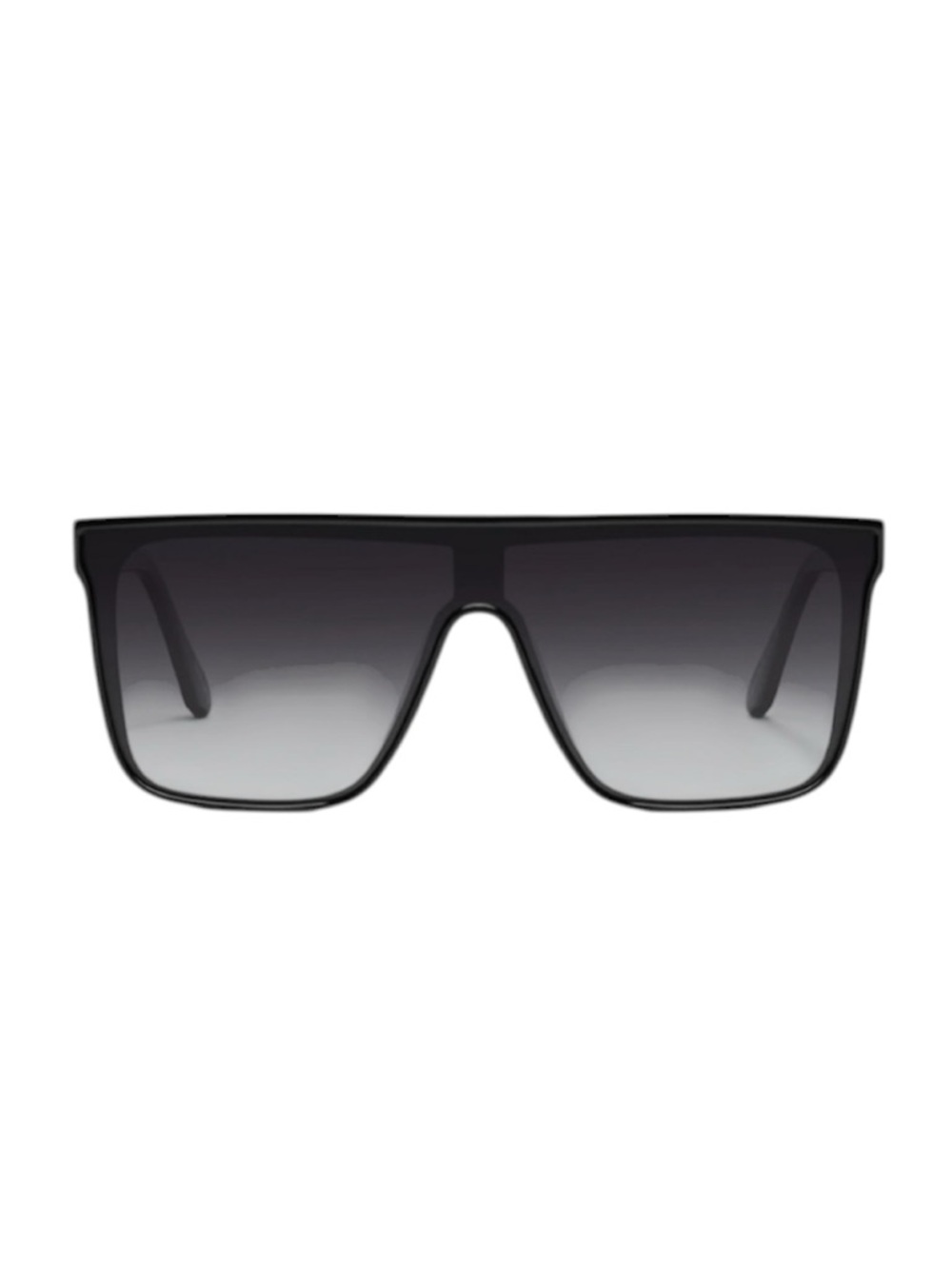 NWC QUAY Australia Black Nightfall 1212 Shield Sunglasses